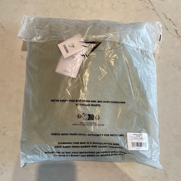 Gymshark Premium Legacy Hoodie XL Green - Picture 4 of 8